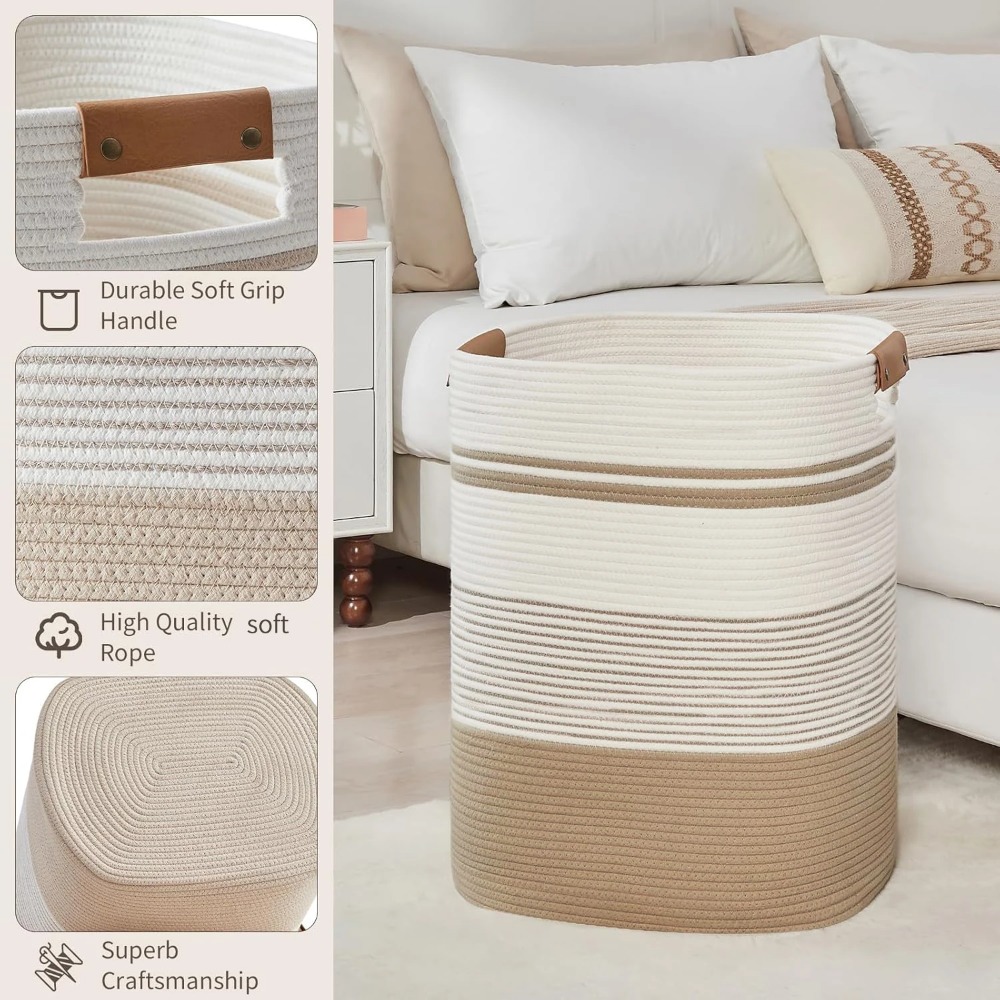 Örgü Çamaşır Sepeti, Battaniye - Home Decor Hampers incelemesi ve fiyatı