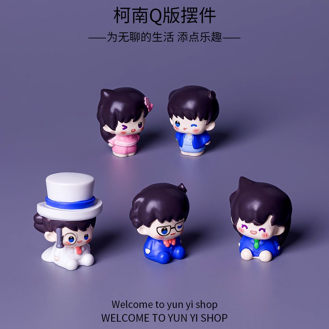Dedektif Conan Mini Reçine Fig - Home Decor Theme incelemesi ve fiyatı