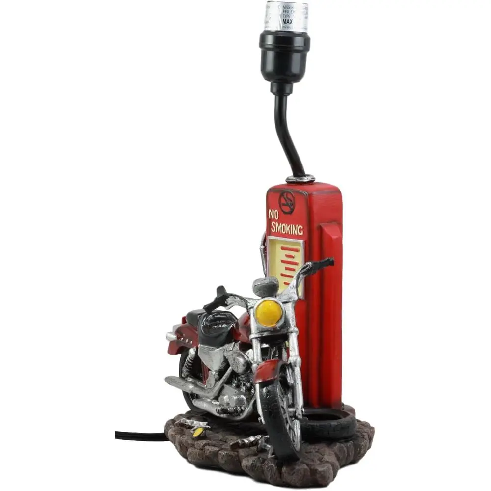 Vintage Retro Kırmızı Motosikl - Home Decor Theme incelemesi ve fiyatı