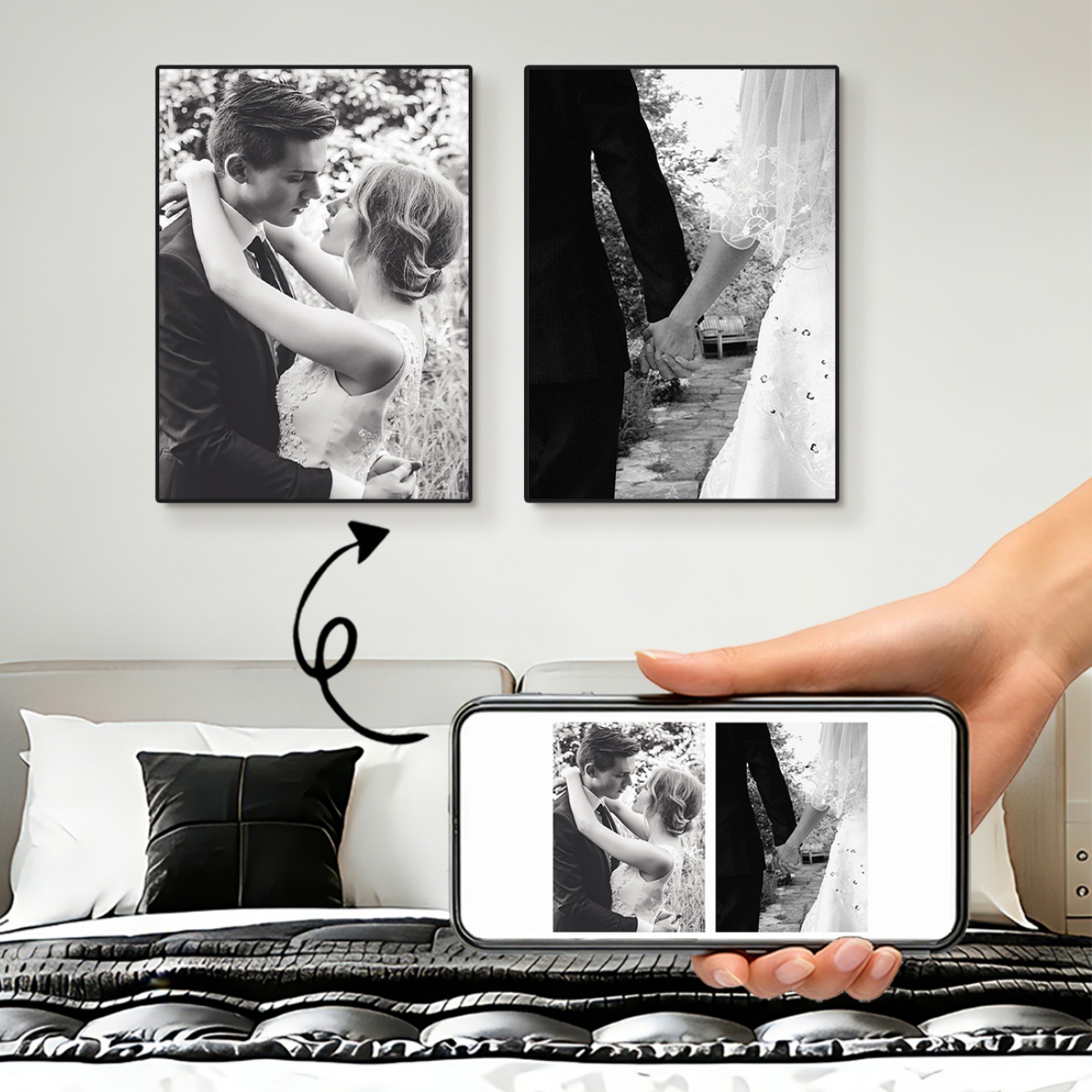 2/3/4/5/6 adet Özel Kanvas Bas - Home Decor Aesthetic Pinterest incelemesi ve fiyatı