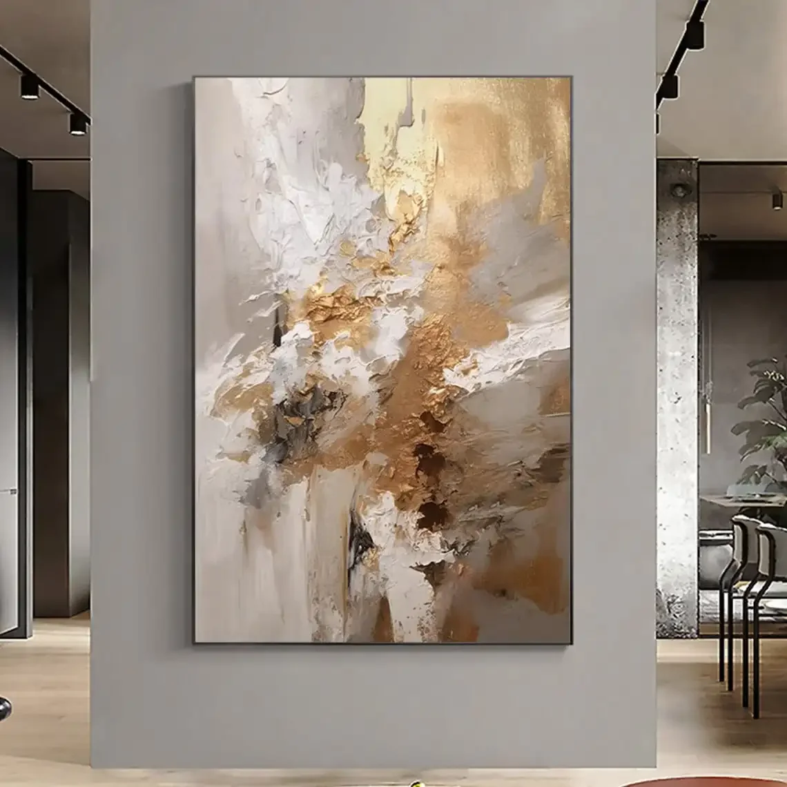 Soyut Doku Yağlıboya Tuval Üze - Home Decor Minimal incelemesi ve fiyatı