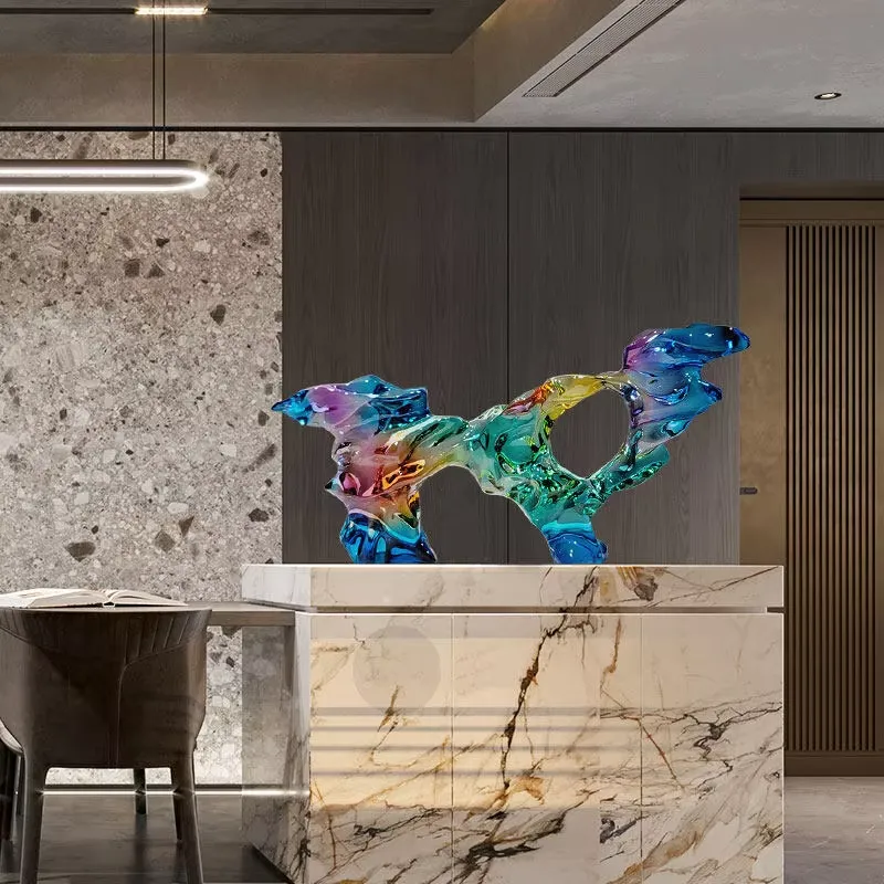 Şeffaf Reçine Taihu Taş Heykel - Abstract Sculpture Resin incelemesi ve fiyatı