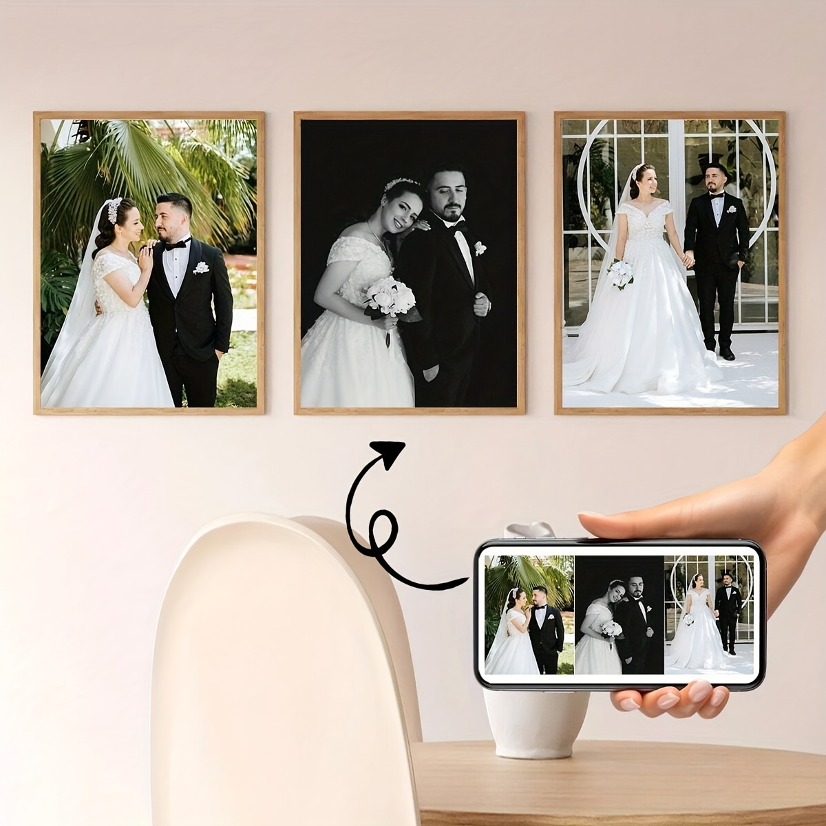 3'lü/set Özel Kare Kanvas Post - Home Decor Theme incelemesi ve fiyatı