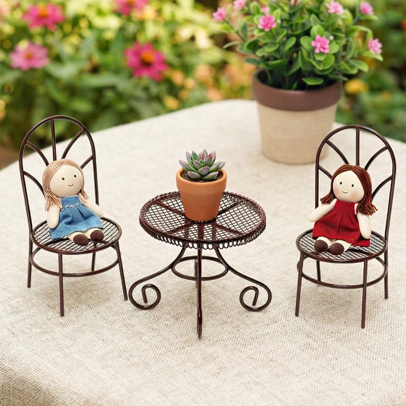 1/3 adet Dollhouse bahçe ekran - Home Decor Manufacturers incelemesi ve fiyatı