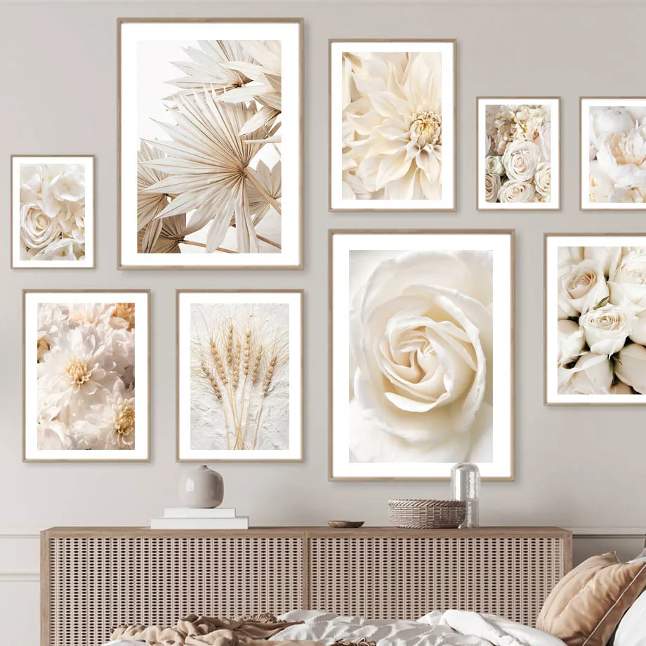 Oturma Odası için Çiçek Resiml - Home Decor Minimal incelemesi ve fiyatı