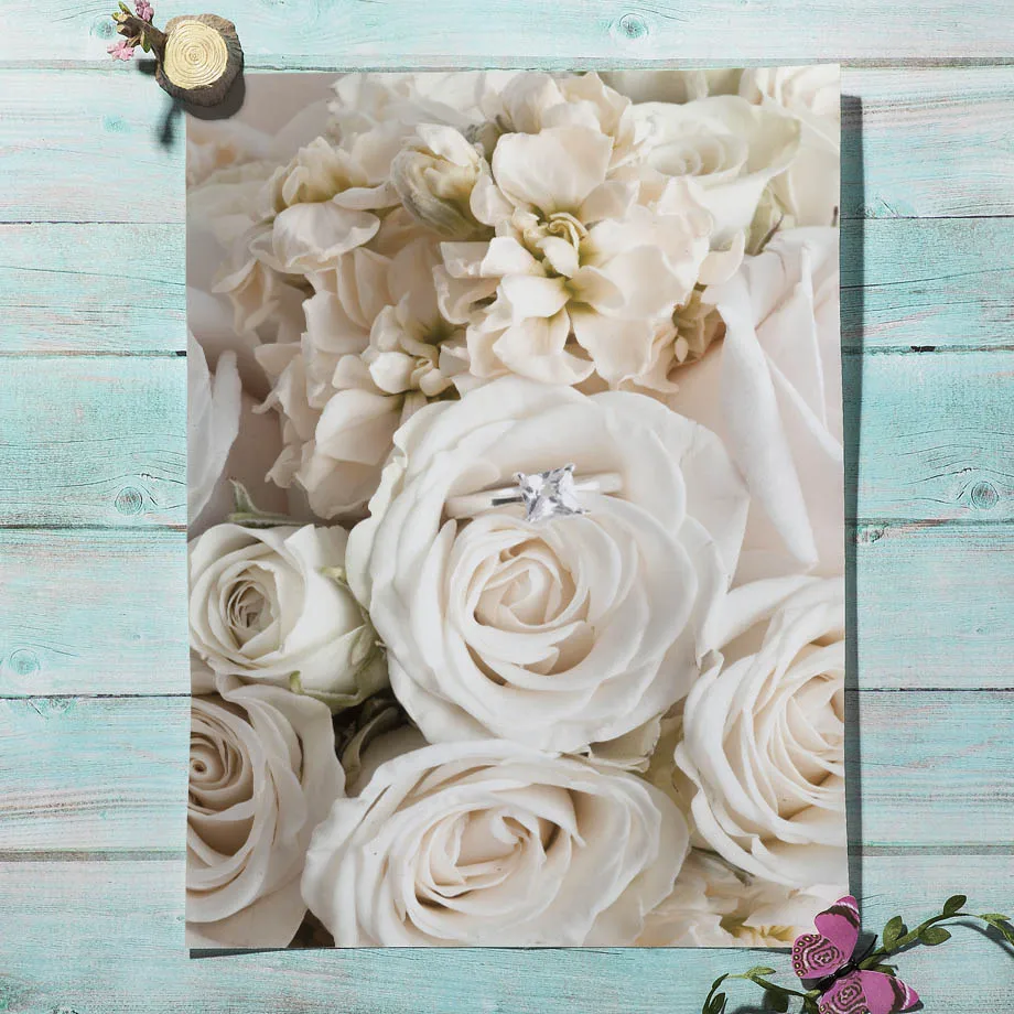Oturma Odası için Çiçek Resiml - Home Decor Minimal incelemesi ve fiyatı