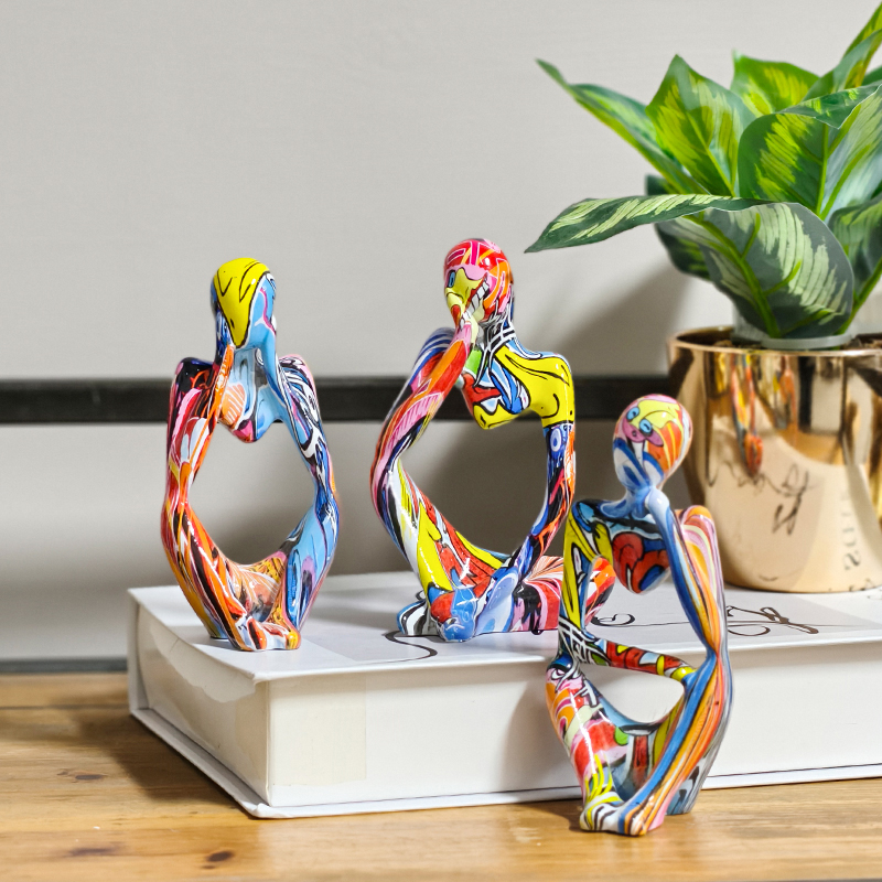 Su Transferi Soyut Figür Heyke - Abstract Sculpture Resin incelemesi ve fiyatı