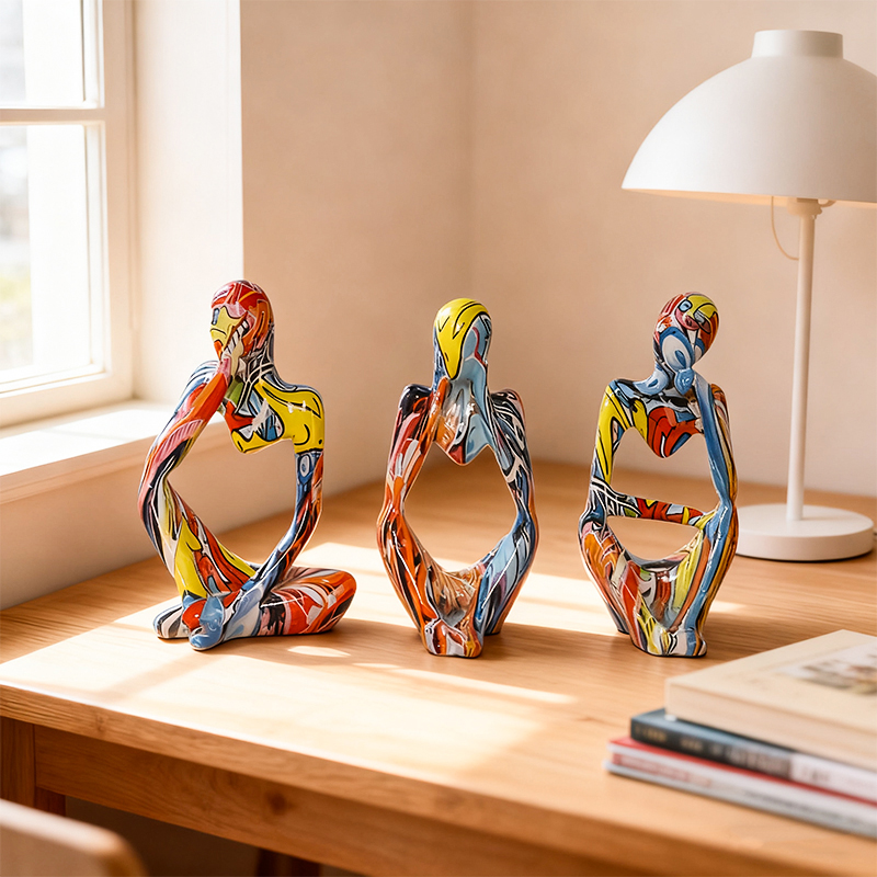 Su Transferi Soyut Figür Heyke - Abstract Sculpture Resin incelemesi ve fiyatı