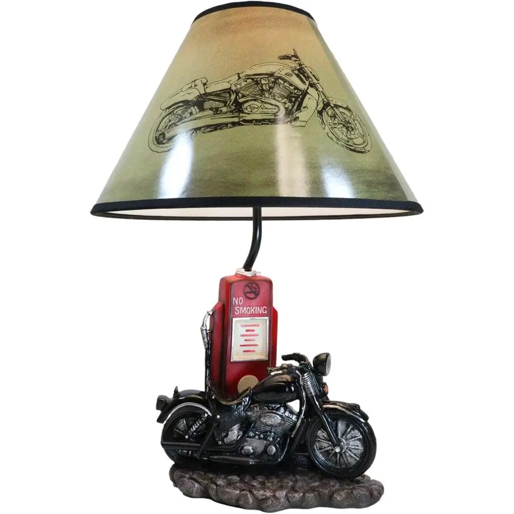 Vintage Retro Siyah Motosiklet - Home Decor Theme incelemesi ve fiyatı