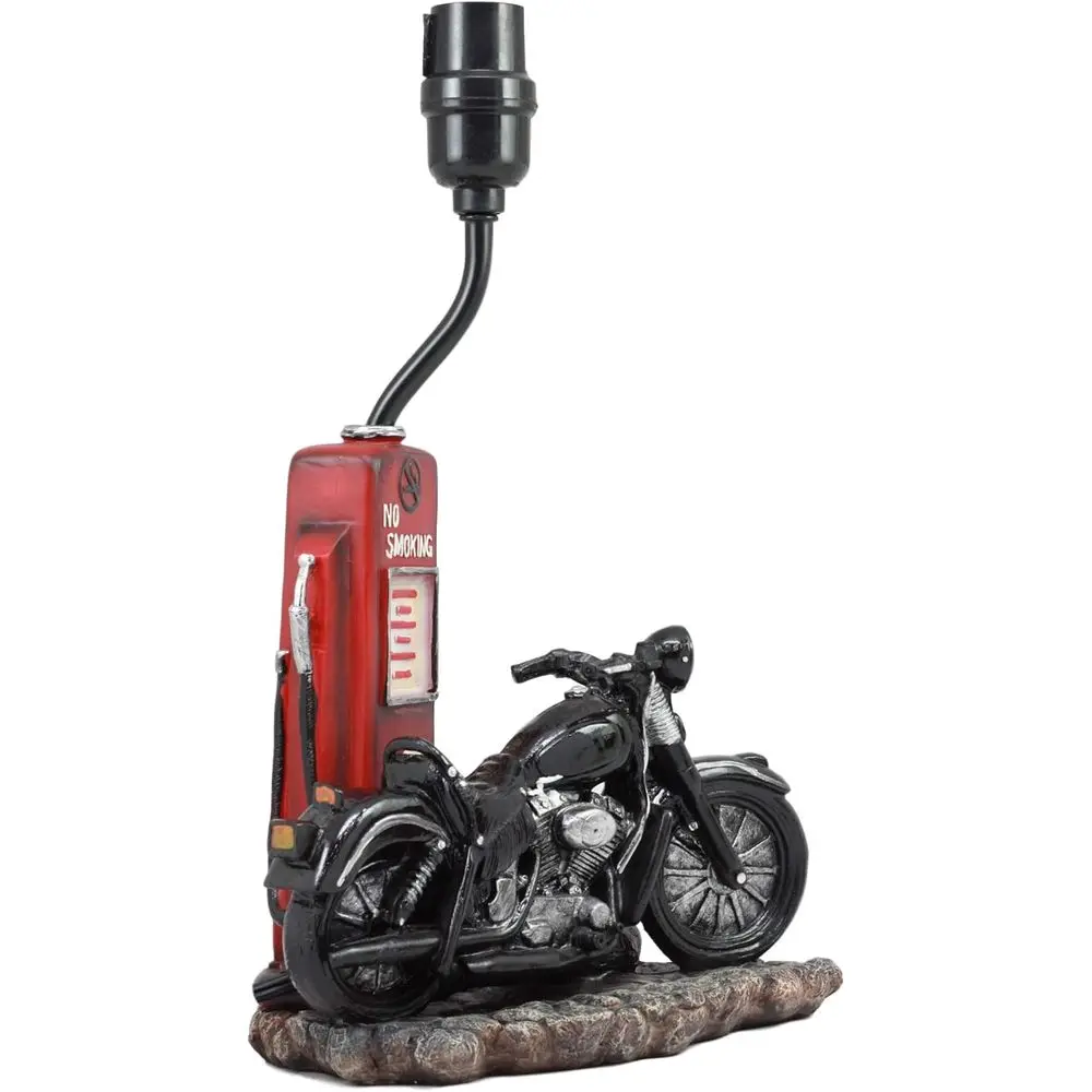 Vintage Retro Siyah Motosiklet - Home Decor Theme incelemesi ve fiyatı