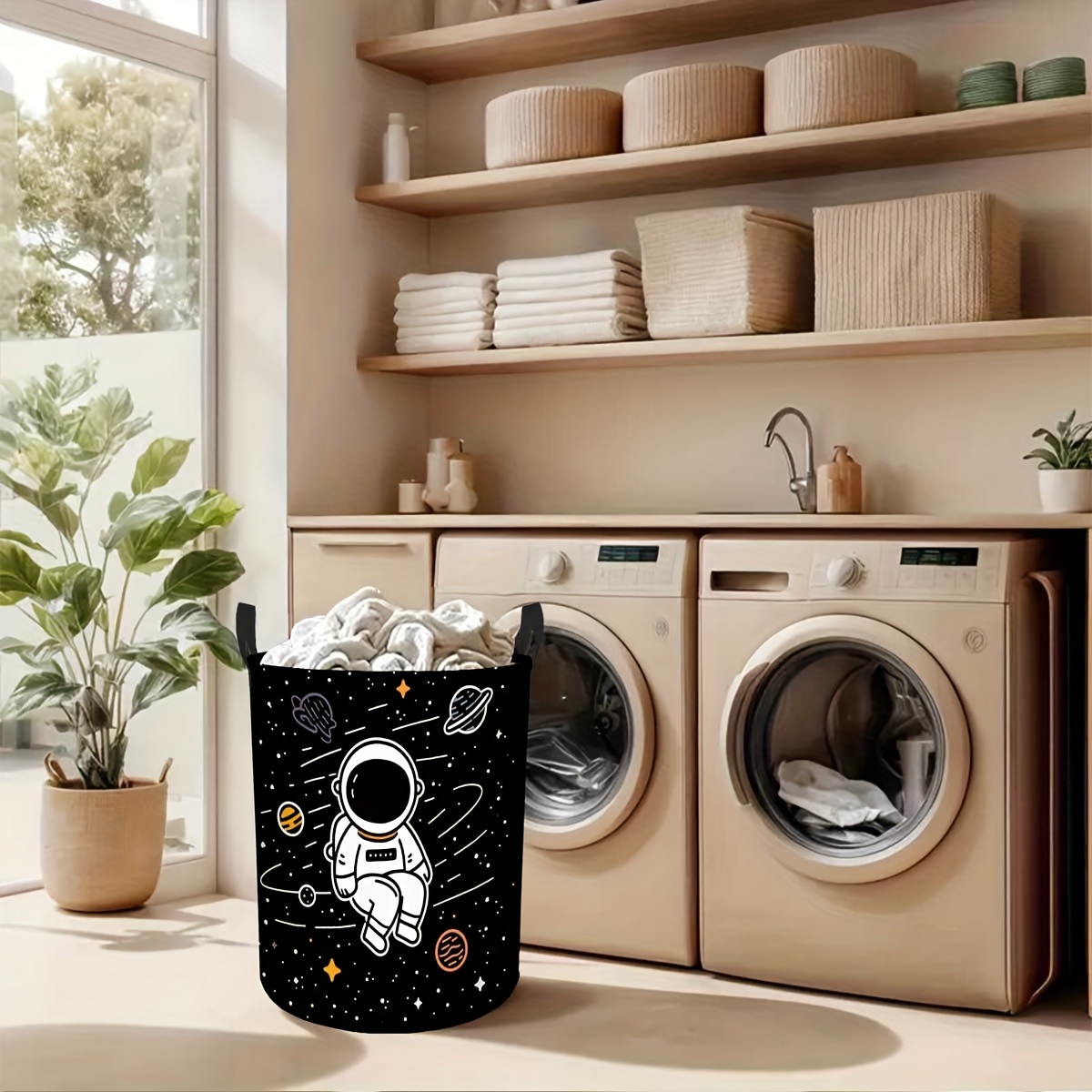 1 adet Astronot Desenli Modern - Home Decor Hampers incelemesi ve fiyatı