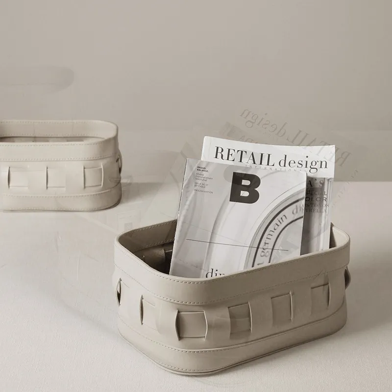 Modern Dokuma Deri Saklama Sep - Home Decor Hampers incelemesi ve fiyatı