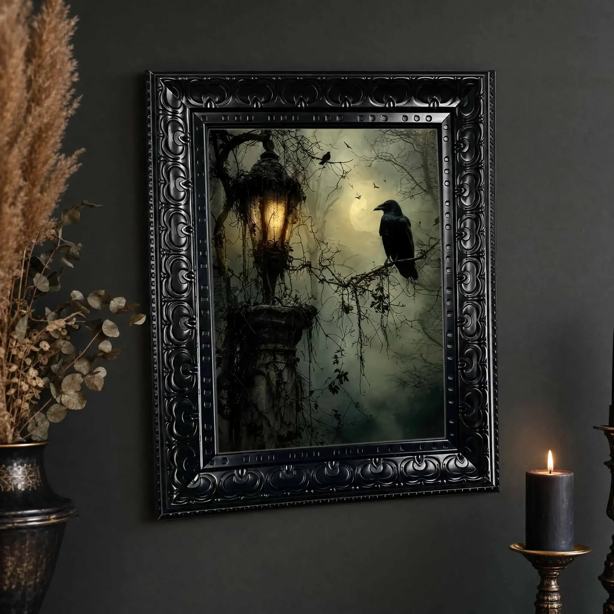 Cadılar Bayramı Temalı Duvar S - Home Decor Gothic incelemesi ve fiyatı