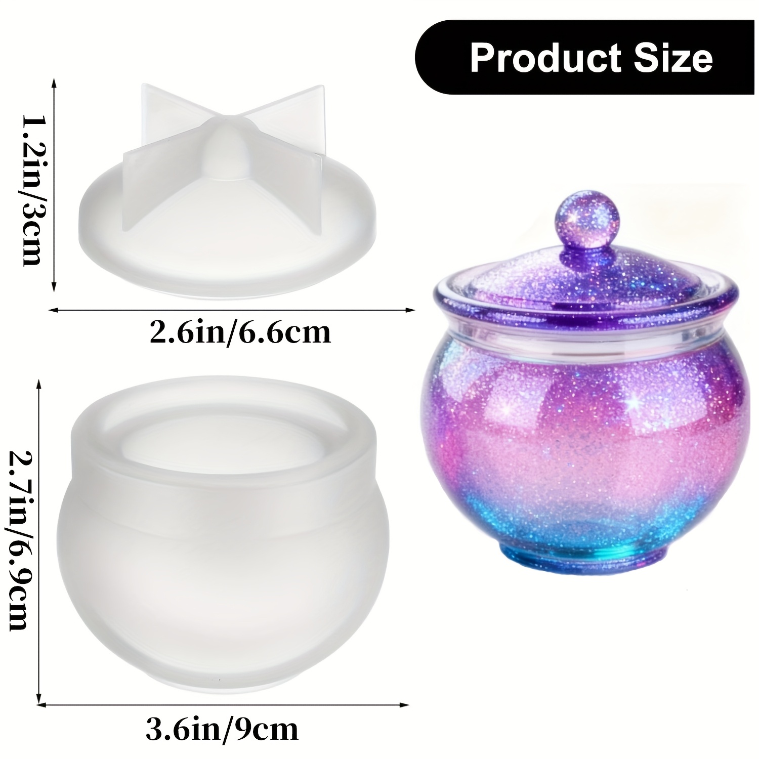 1 takım yuvarlak reçine kalıp  - Home Decor Manufacturers incelemesi ve fiyatı