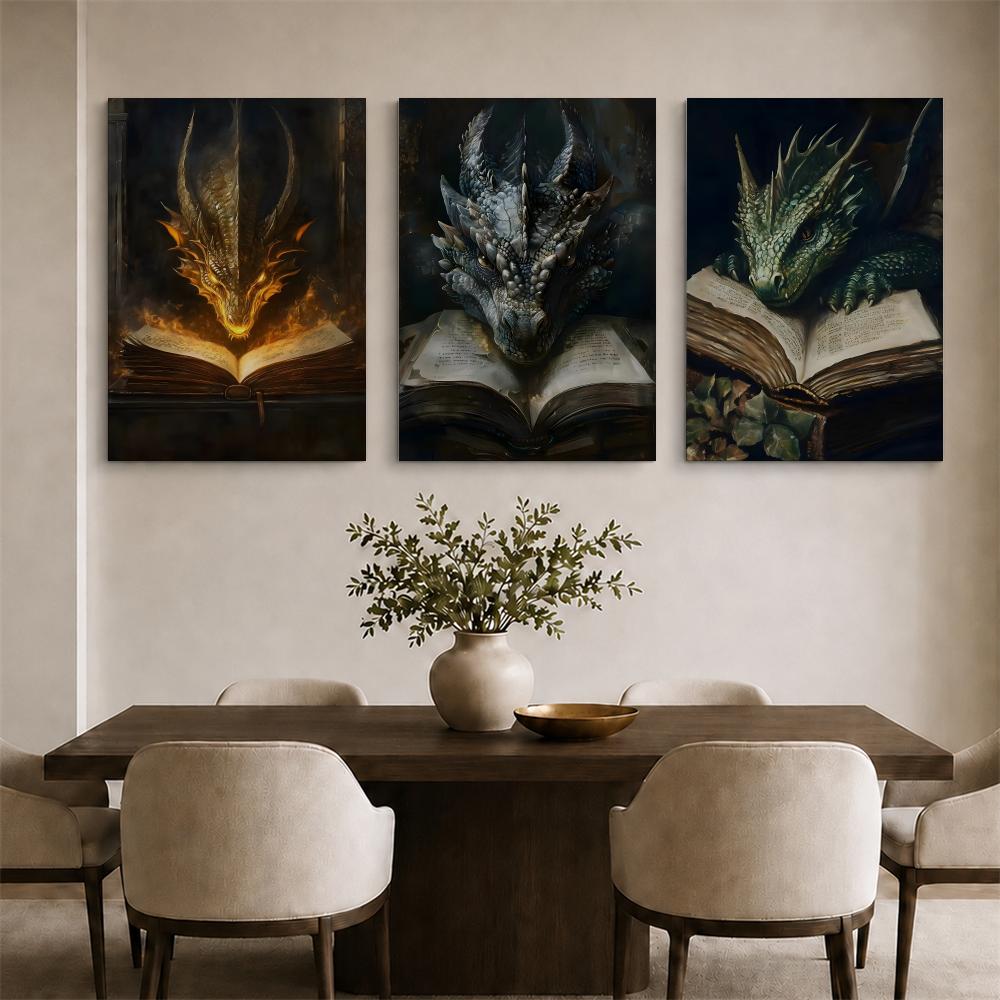 Gotik Fantazi Ejderha Desenli, - Home Decor Gothic incelemesi ve fiyatı