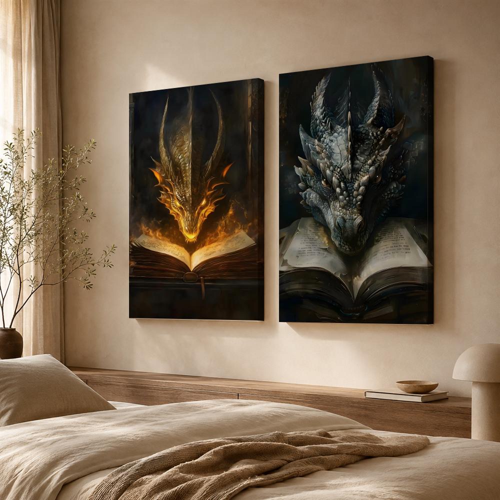 Gotik Fantazi Ejderha Desenli, - Home Decor Gothic incelemesi ve fiyatı