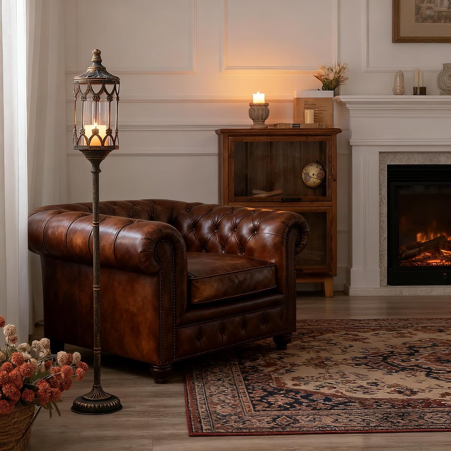 Antika Altın 41 İnç Boyunda Vi - Home Decor Gothic incelemesi ve fiyatı
